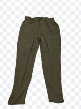 Women's Size Medium Olive Green Casual Lightweight Pants